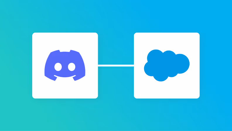 DiscordとSalesforceの連携イメージ