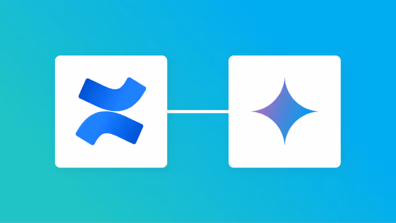 ConfluenceとGeminiの連携イメージ