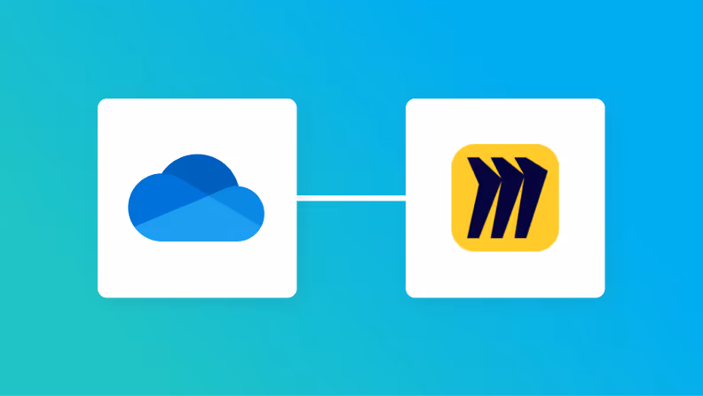 OneDriveとMiroの連携イメージ