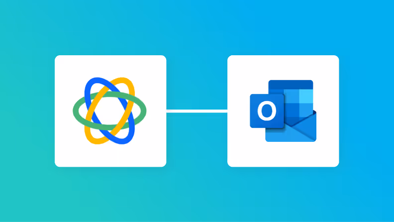 CloseとOutlookの連携イメージ
