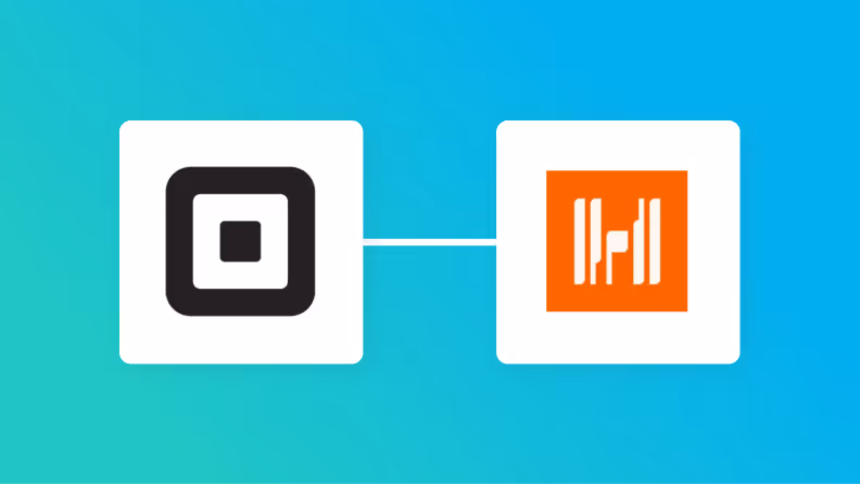 SquareとHarvestの連携イメージ