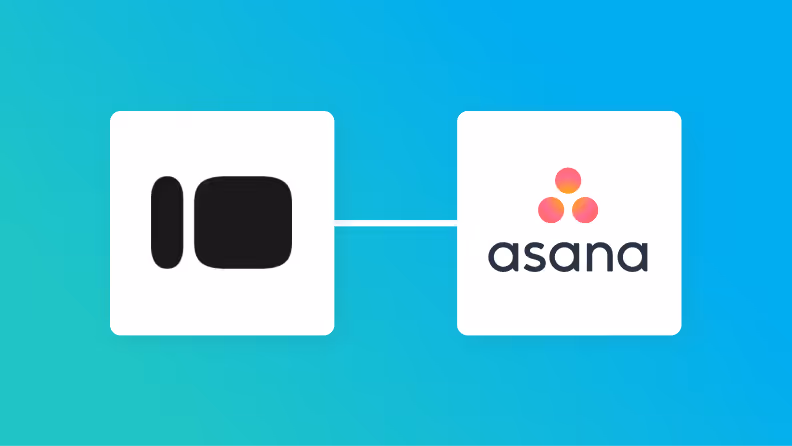TypeformとAsanaの連携イメージ
