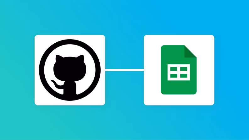 GitHubとGoogle スプレッドシートの連携イメージ