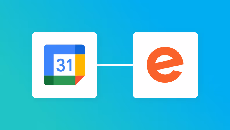 GoogleカレンダーとEventbriteの連携イメージ