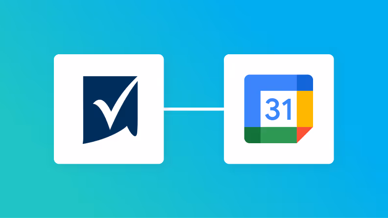 SmartsheetとGoogleカレンダーの連携イメージ