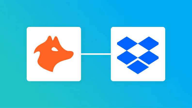 HunterとDropboxの連携イメージ