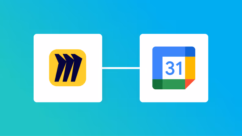 MiroとGoogleカレンダーの連携イメージ