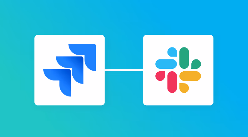 Jira SoftwareとSlackの連携イメージ