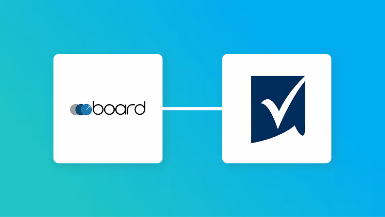 boardとSmartsheetの連携イメージ