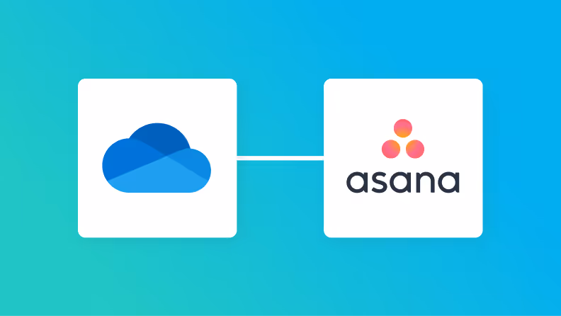 OneDriveとAsanaの連携イメージ