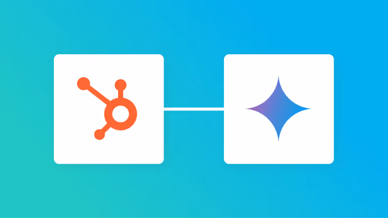 HubSpotとGeminiの連携イメージ