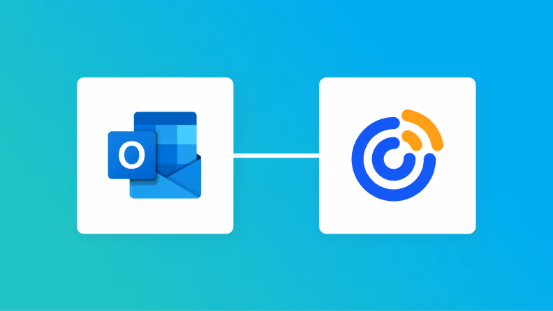 OutlookとConstant Contactの連携イメージ