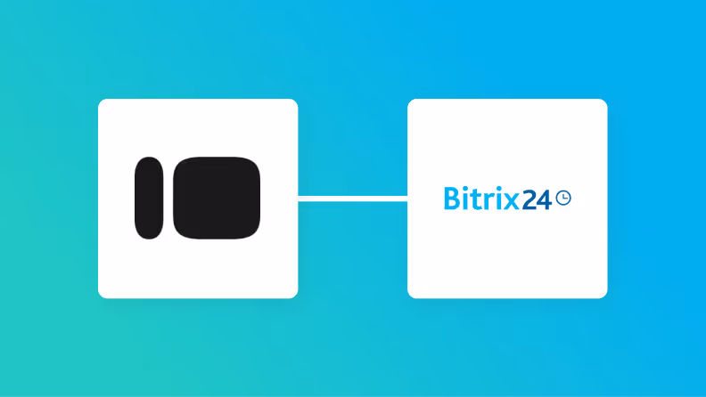 TypeformとBitrix24の連携イメージ