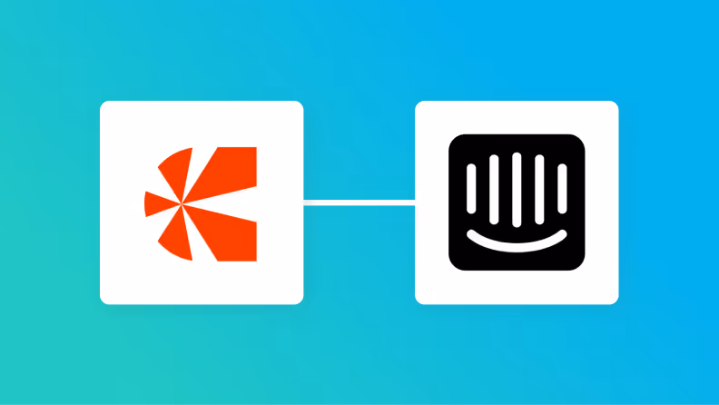 ChargebeeとIntercomの連携イメージ