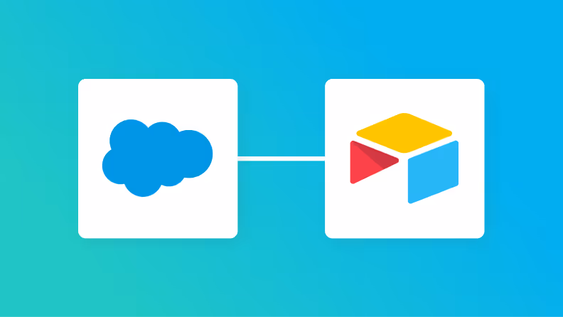 SalesforceとAirtableの連携イメージ
