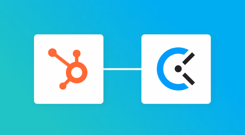 HubSpotとClockifyの連携イメージ