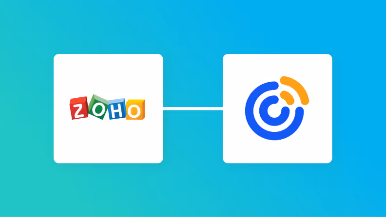 Zoho CRMとConstant Contactの連携イメージ