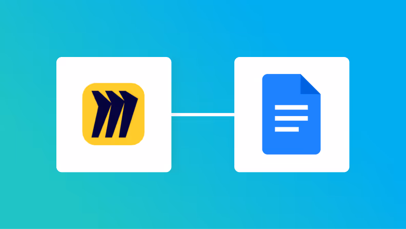 MiroとGoogleドキュメントの連携イメージ