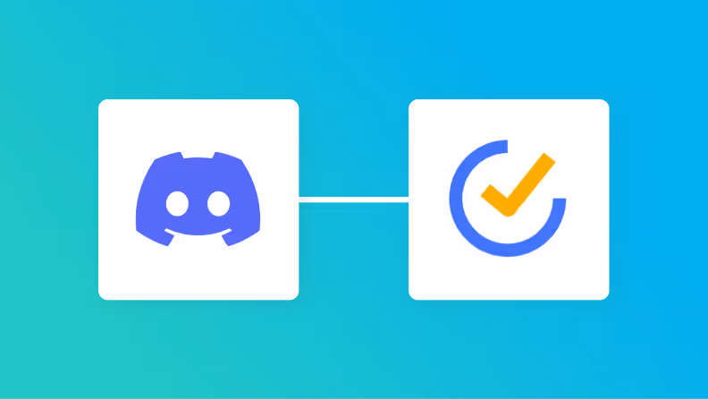 DiscordとTickTickの連携イメージ