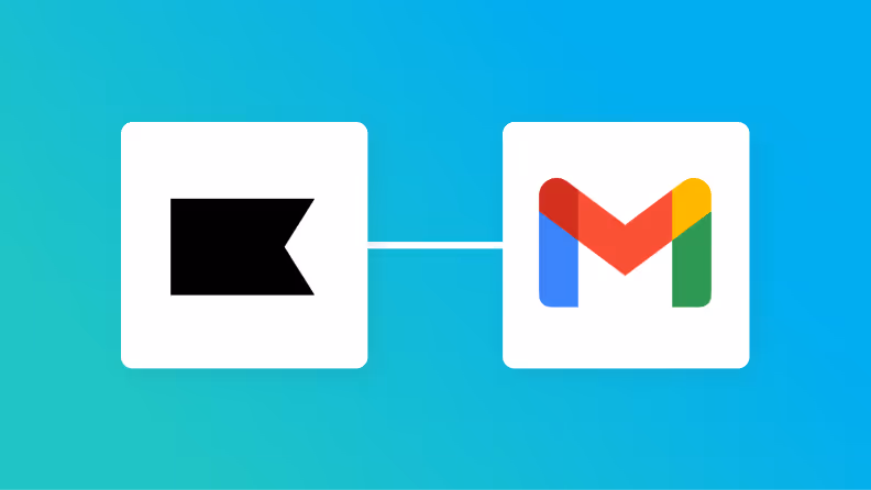 KlaviyoとGmailの連携イメージ