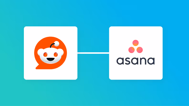 RedditとAsanaの連携イメージ