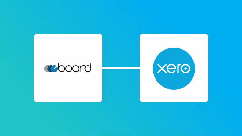 boardとXeroの連携イメージ