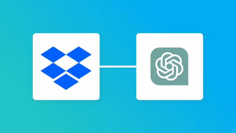 DropboxとChatGPTの連携イメージ