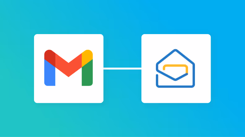 GmailとZoho Mailの連携イメージ