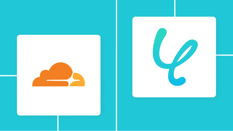 CloudflareとYoomの連携イメージ