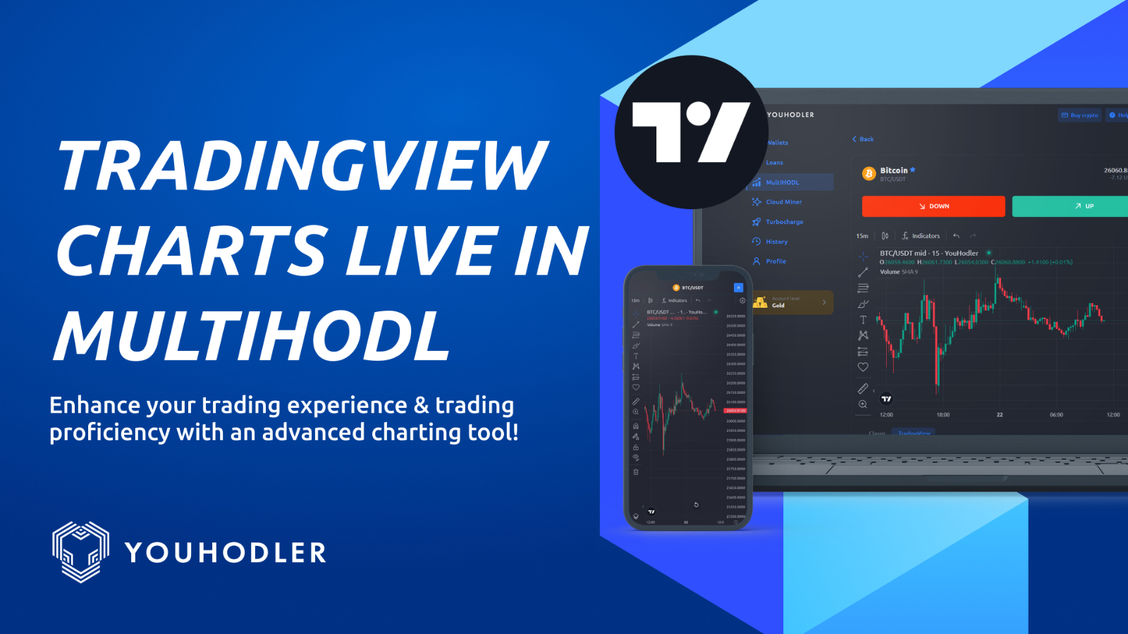 MultiHODL Integrates TradingView Charts to Revolutionize Crypto Trading on  YouHodler