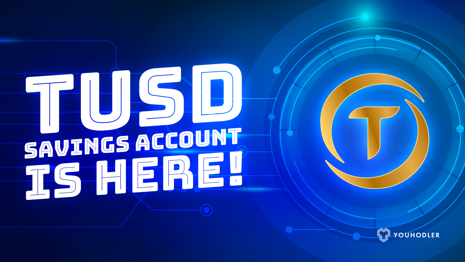 New Listing: TrueUSD (TUSD) Savings Accounts and Payments