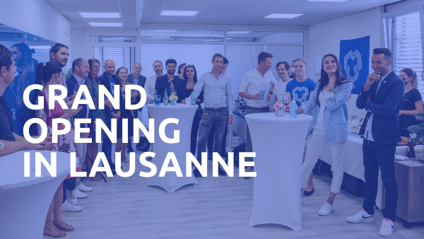 A photo of YouHodler's new office from the outside