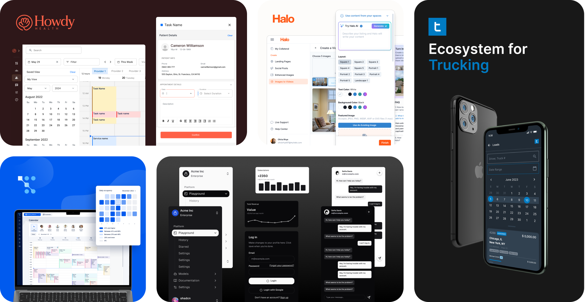 SaaS dashboard and mobile app UI design by Made Tight