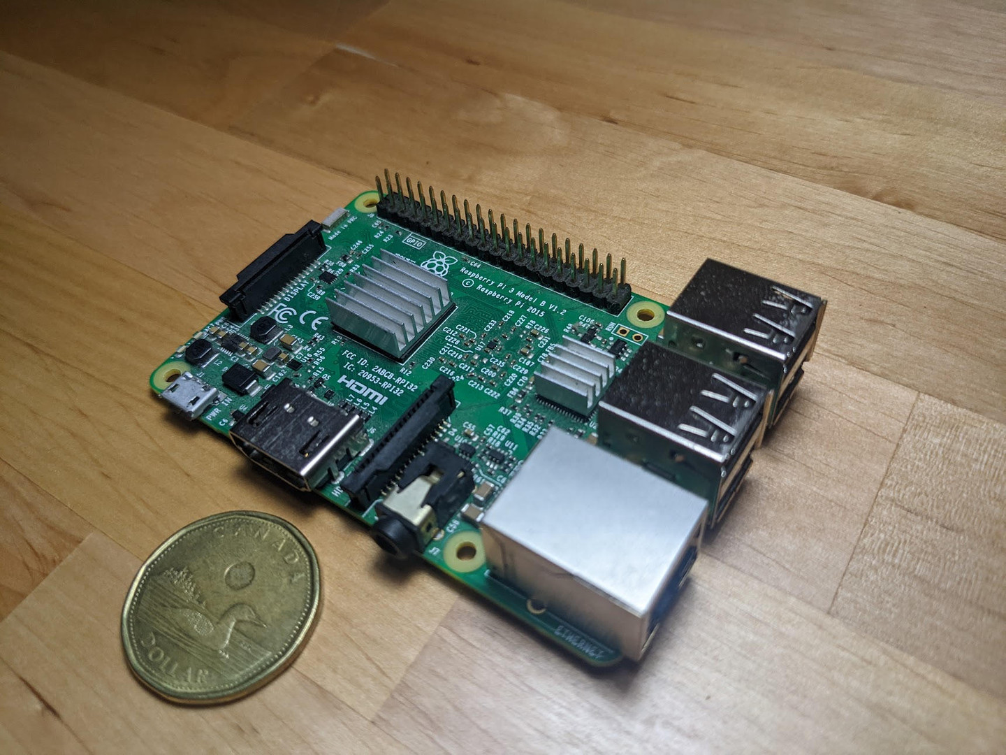 Photo d'un Raspberry Pi