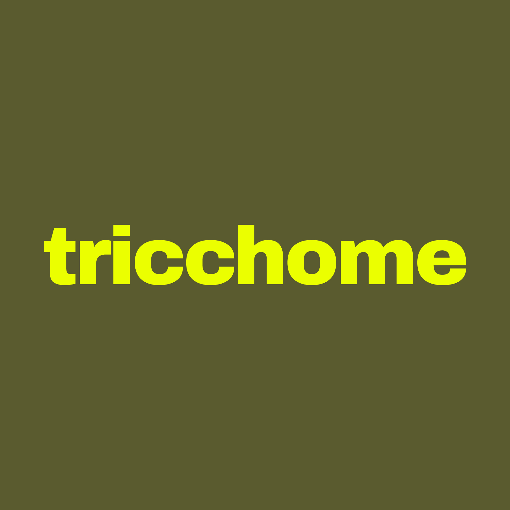The Tricchome mobile application logo
