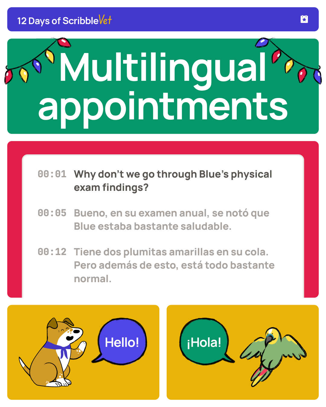 Multilingual appointment