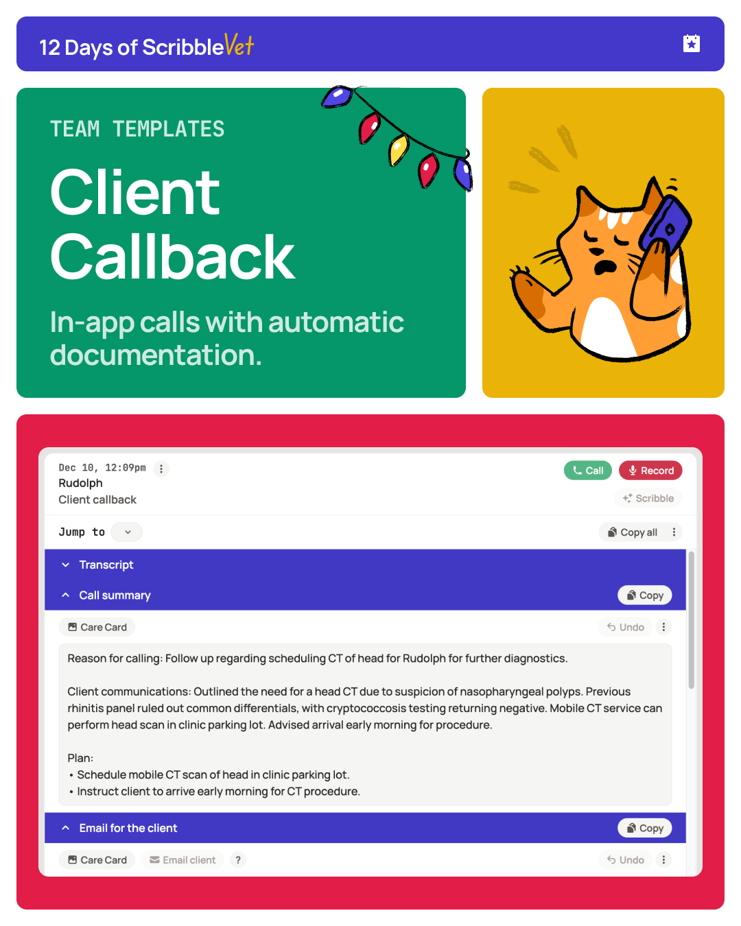 Client callback