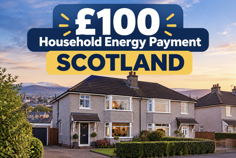 £100 Energy Payment Scotland 2026: Bands A–D Explained