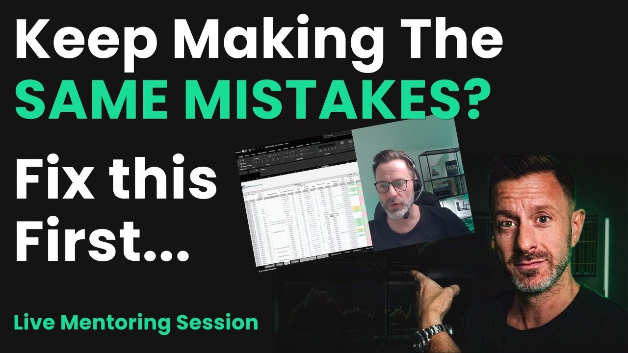 Ali Crooks live coaching session on trading psychology and why traders repeat the same mistakes