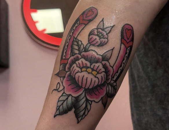 horseshoe tattoo