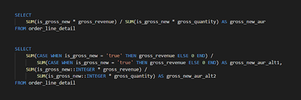 Correct enterprise dimension code