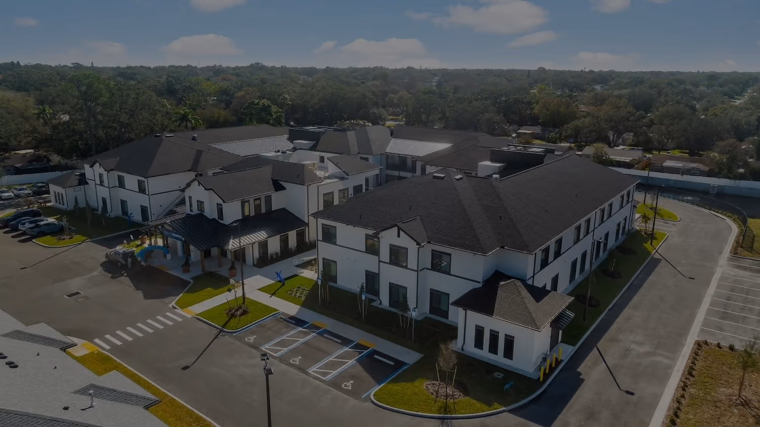 drone view of Elevate communities