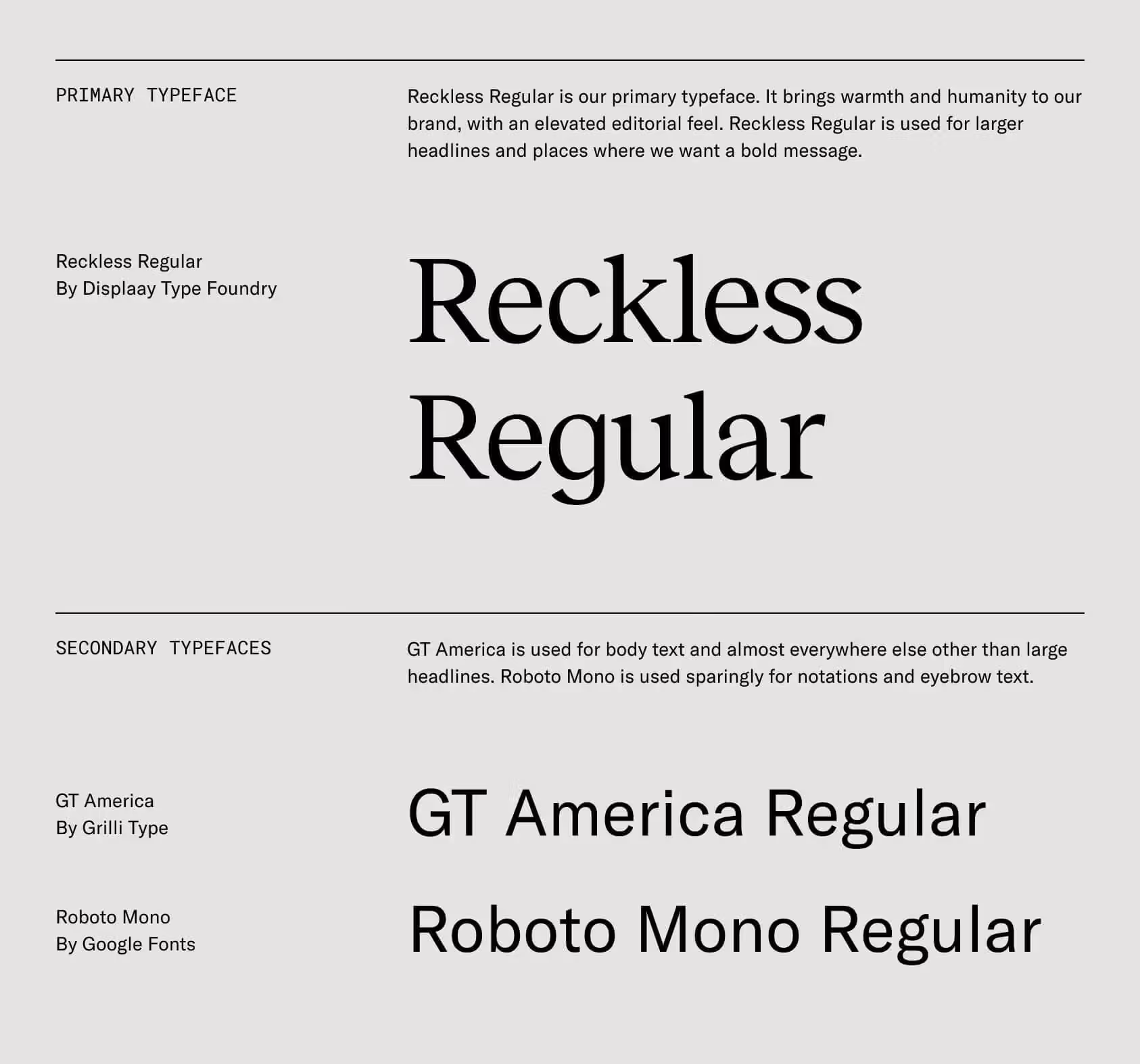 fonts