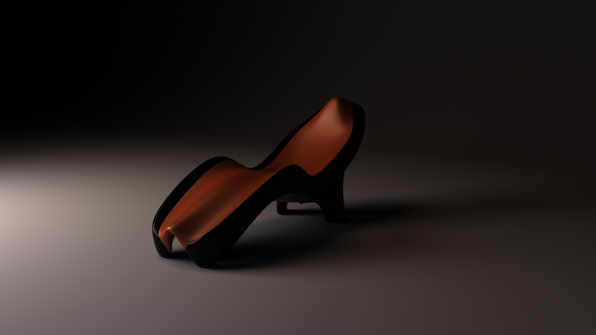 Sillon de uso médico modelado y renderizado - Chaise Lounge 