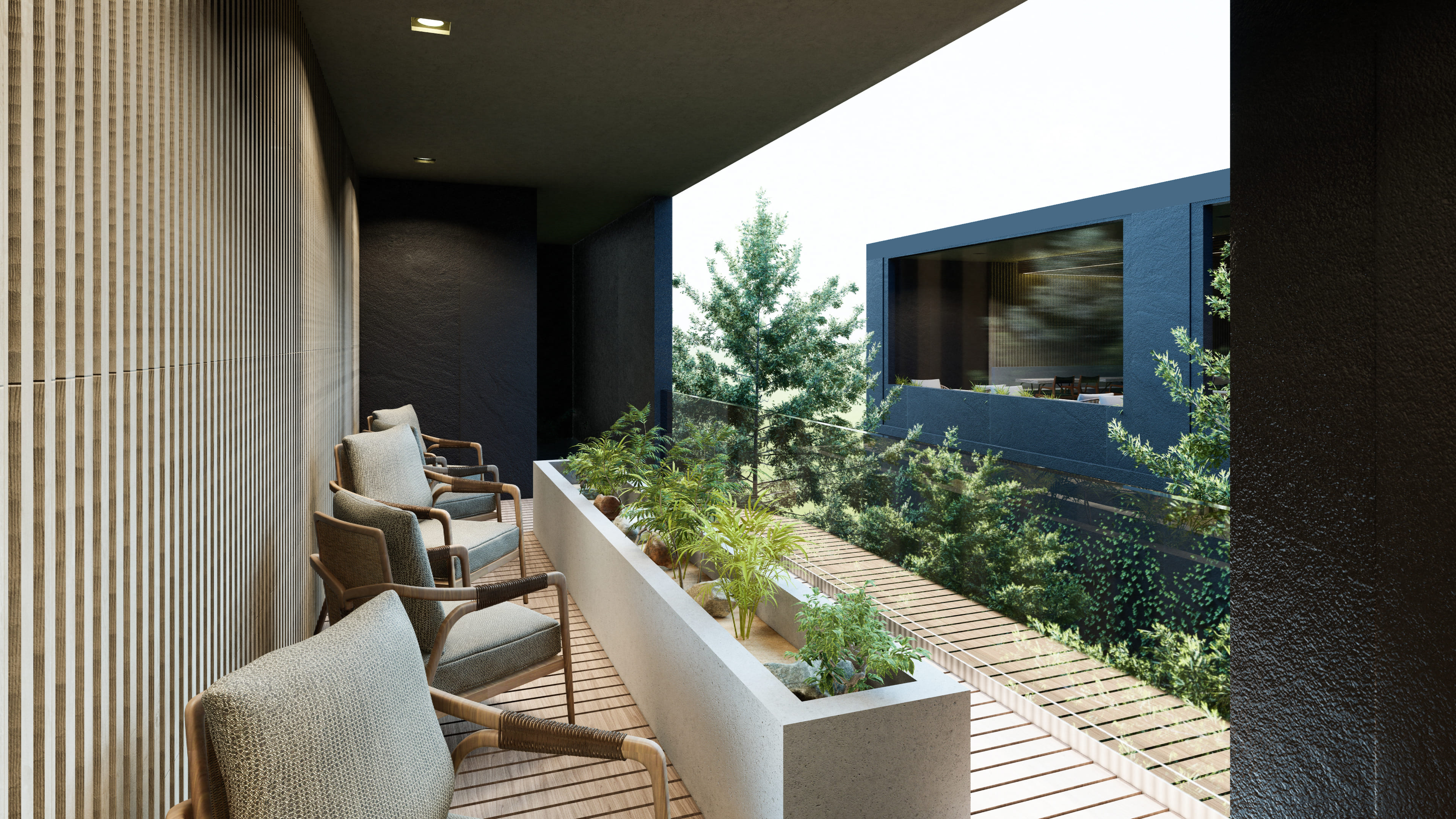 UKIYO - Render realista del restaurante 