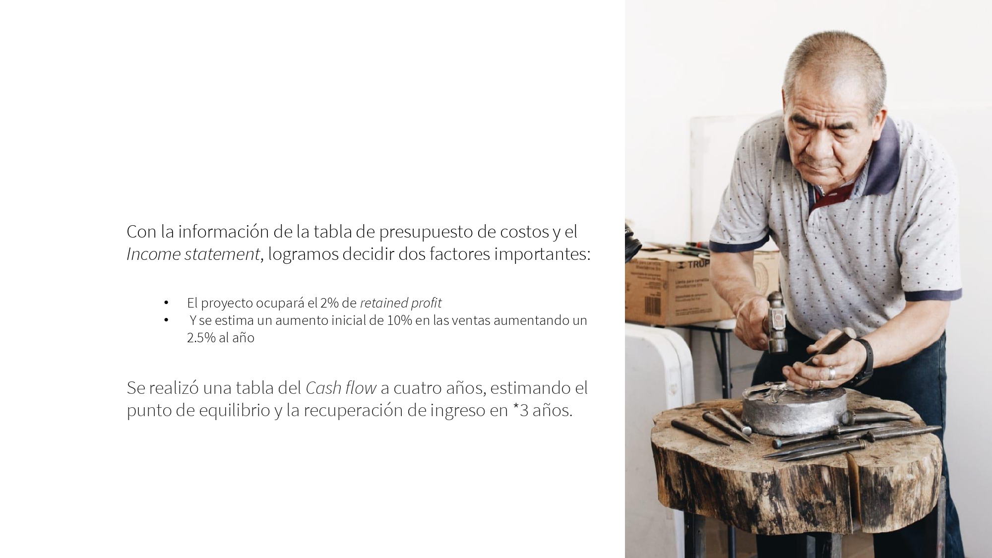 Pitch de proyecto de rediseño de experiencia