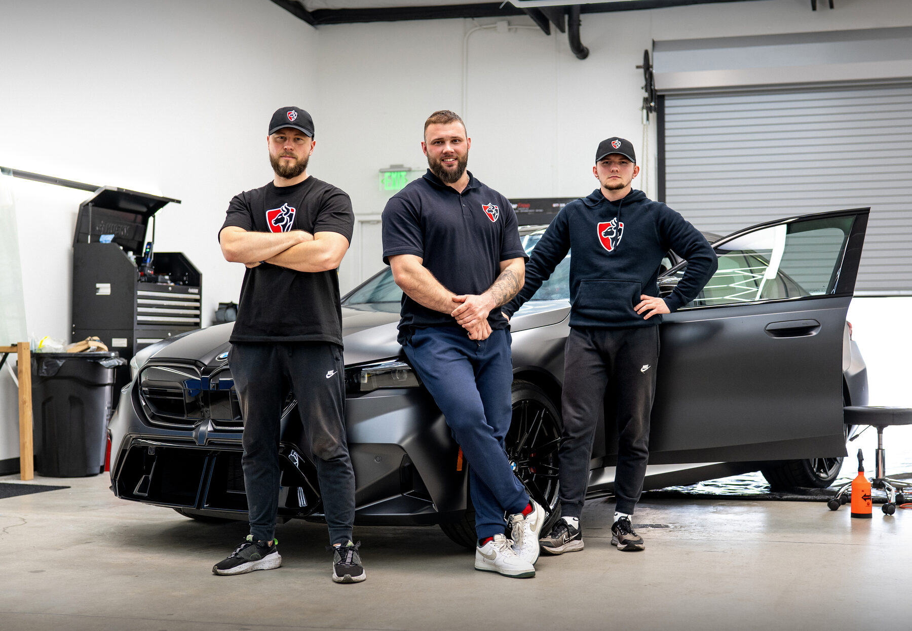 Professionally tinted BMW M5 at BGI Pro Auto Detailing