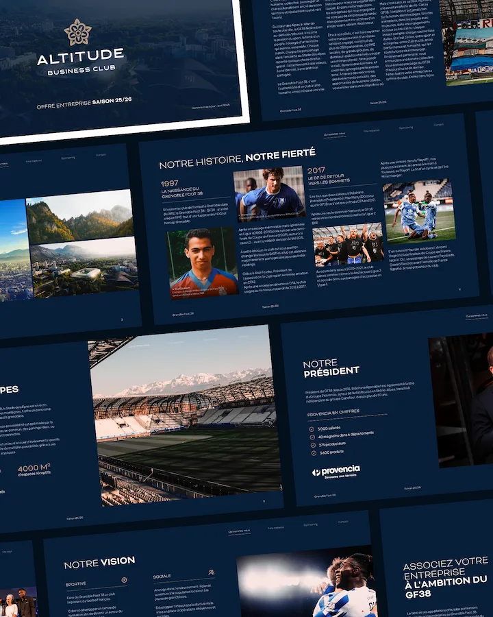 Planches du kit hospitality