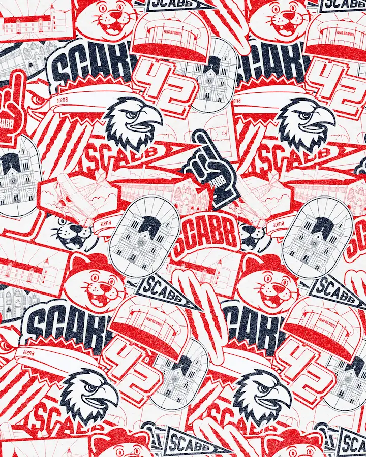 Pattern utilisé sur le maillot