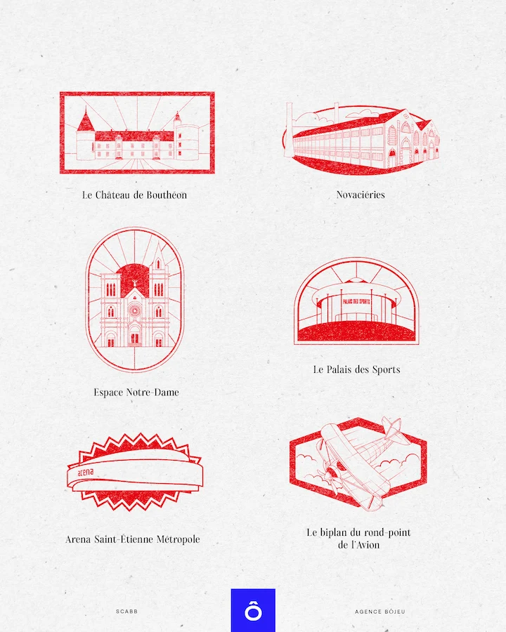 motif illustration SCABB